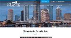 Desktop Screenshot of elevate-inc.com